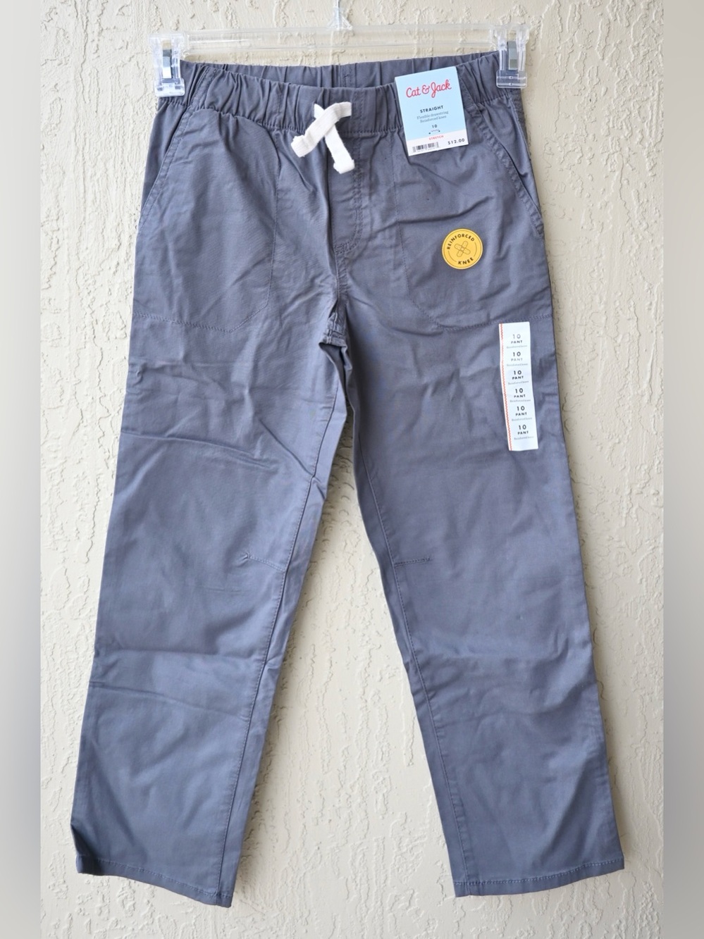 Kids Cat & Jack Gray Drawstring Kids Pants
